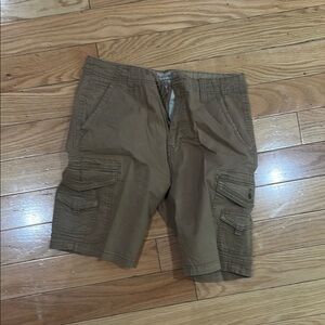 Men's Tan Cargo Shorts